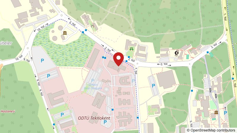 Konum haritası: ODTÜ Teknokent Gümüş Blok BK8, Üniversiteler Mah., 06800 Çankaya/Ankara